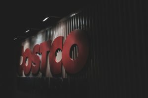 Picture of costco sign