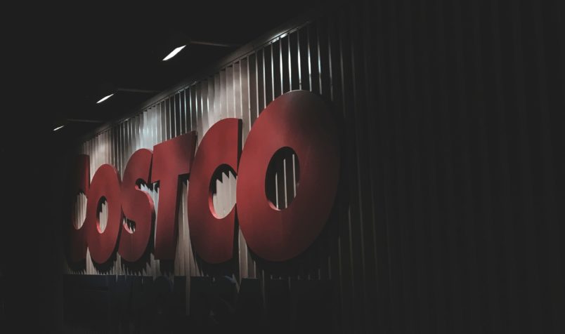 Picture of costco sign