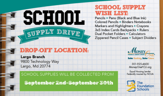 School Supply Drive Details