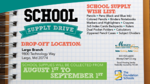 2026 School Supply Drive