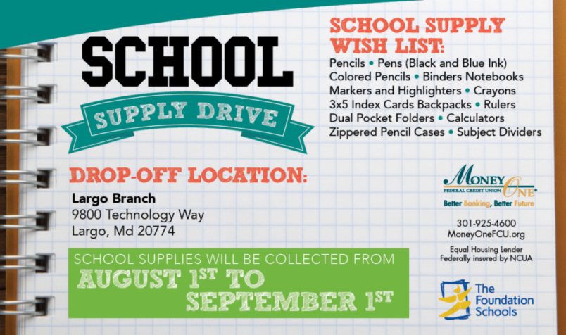 2026 School Supply Drive